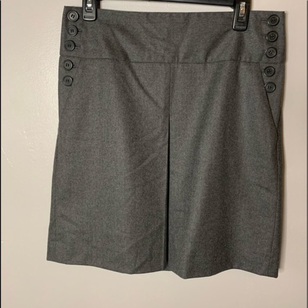 JCrew NWT 100% Wool Pleated Skirt